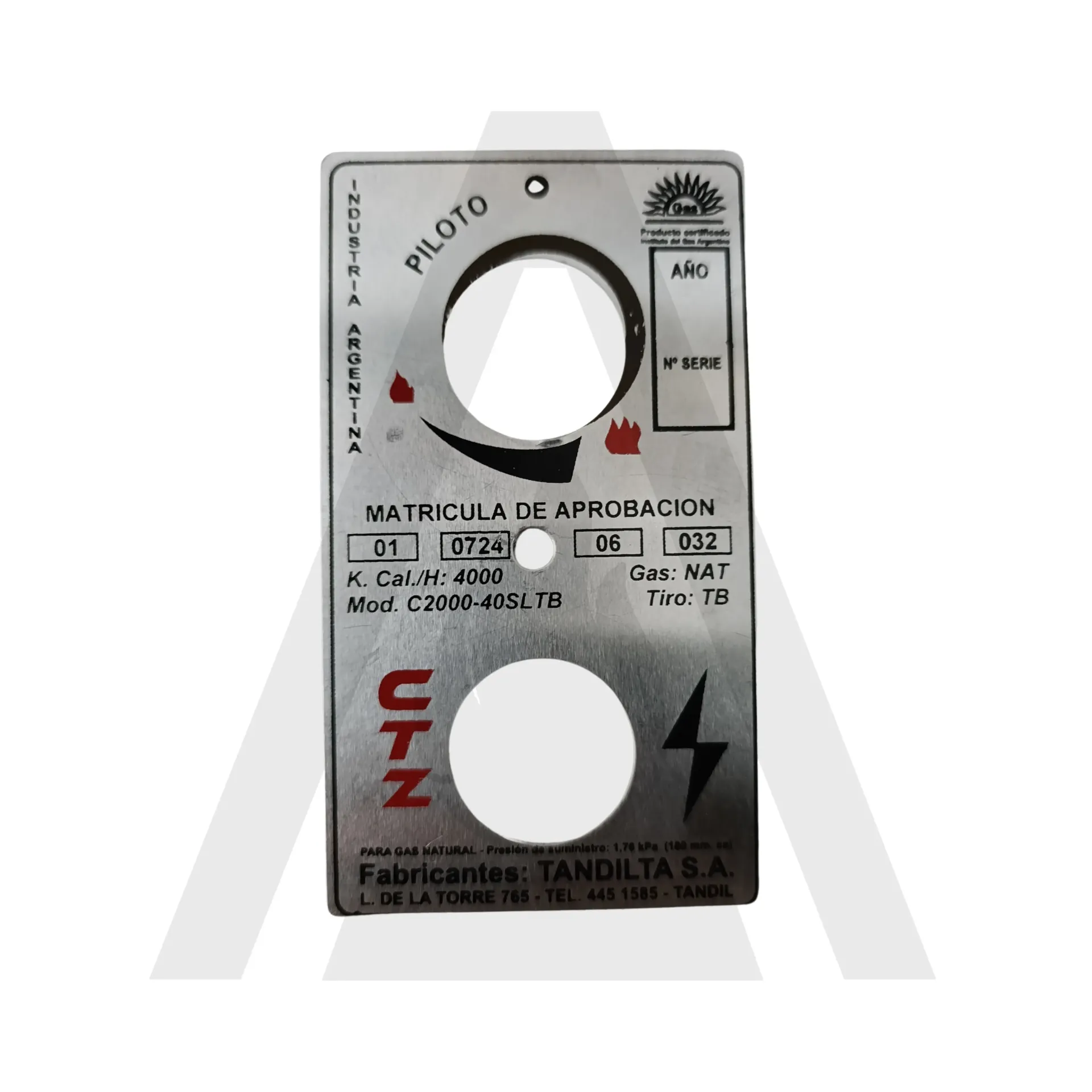 [CTZ-00024] CHAPAS FOTOQUIMICAS