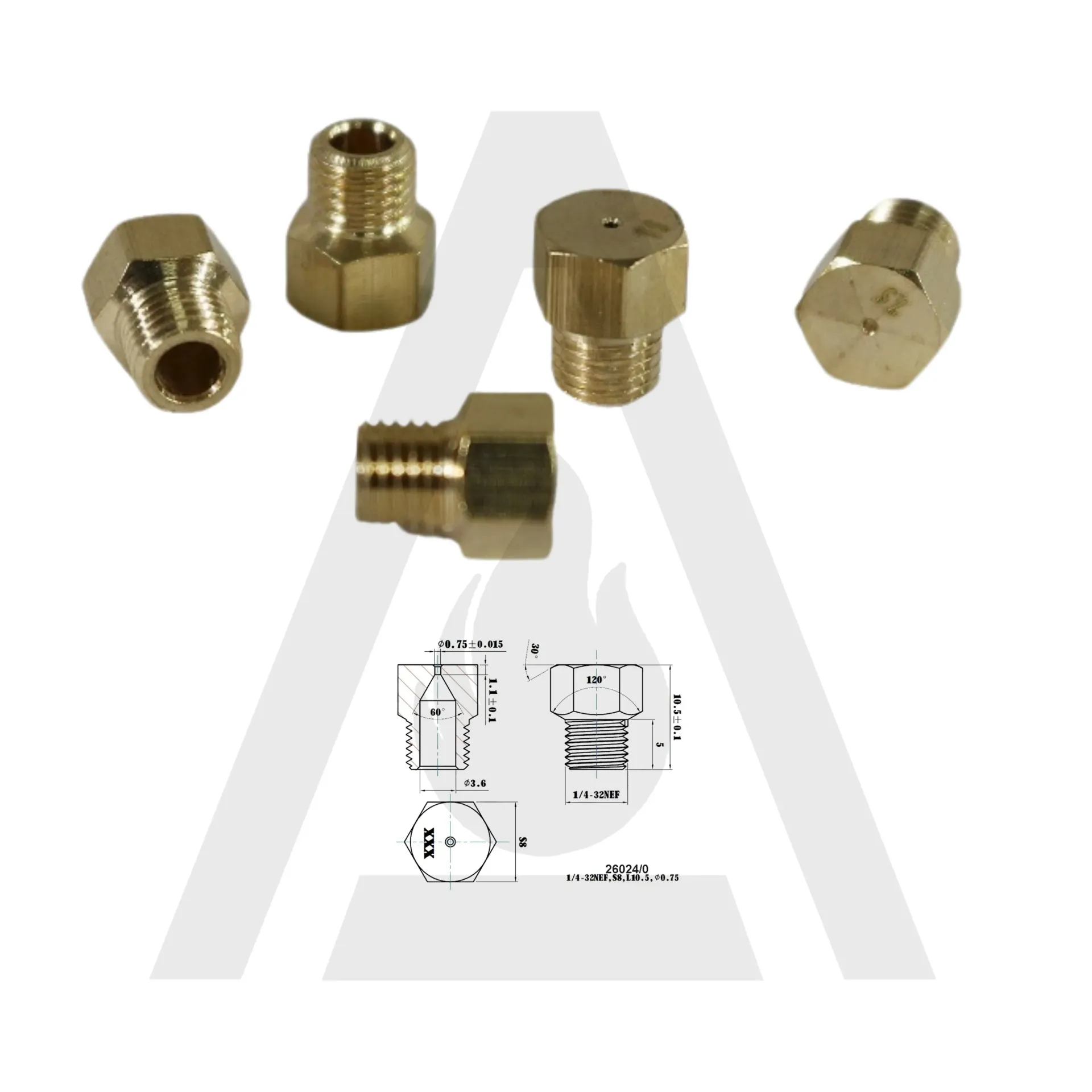 INYECTOR QUEMADOR 4000 GE-1,20