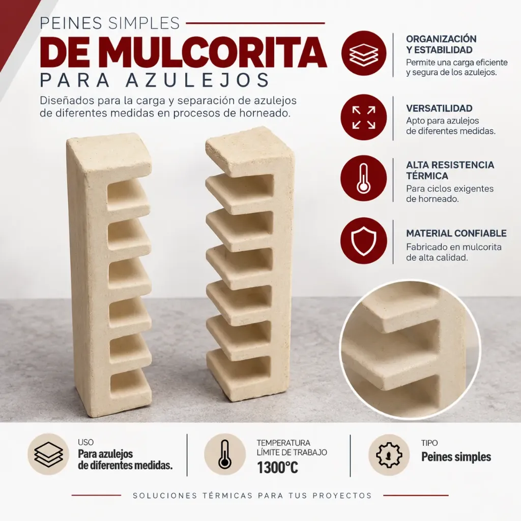 SOPORTES AZULEJOS PEINE
